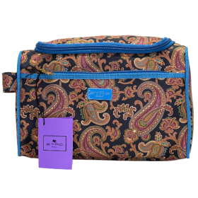 BEAUTY CASE MULTI-POCKETS BLU