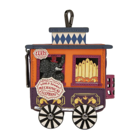 Skelecat's Travelling Ghost Circus Train Carriage Coin Purse