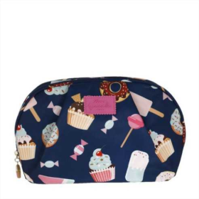 POUCH L CANDY BLU  BEAUTY CANDY