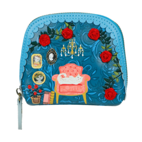 Portamonete Con Clip e Borsa Shopper pieghevole Vendula Vintage Rose