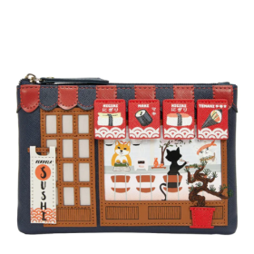 Vendula Sushi - Blue Edition Zipper Coin Purse