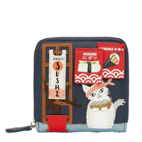 Vendula Sushi - Blue Edition Square Wallet