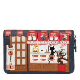Vendula Sushi - Blue Edition Medium Ziparound Wallet