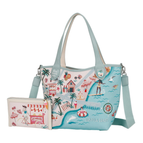 Vendula Sands Reversible Tote and Pouch