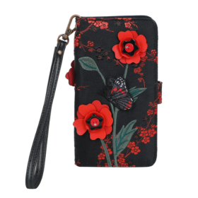Butterfly Garden Universal Flip Phone Case 