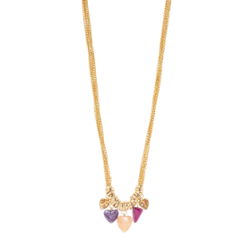 Collana lunga multifilo Demetra - Multicolor