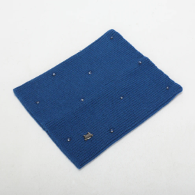 GIROCOLLO CON STRASS GIOIELLO - BLU