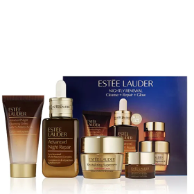 Set Rinnovamento Notturno Detergente + Riparatore + Illuminante