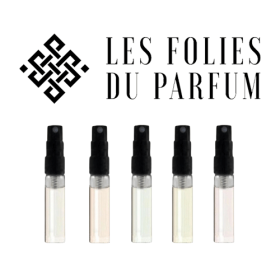 LES FOLIES DU PARFUM KIT FIALE PROVA - SAMPLES KIT - 5 FIALE X 2ML SPRAY 