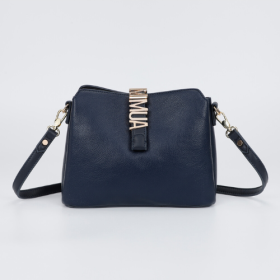 BORSA A TRACOLLA CON LETTERE MIMI-MUA BLU
