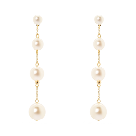 Orecchini lunghi Ninive - Oro