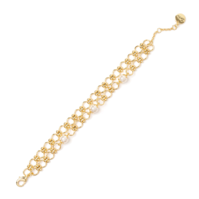 Bracciale catena doppio filo Ninive - Oro