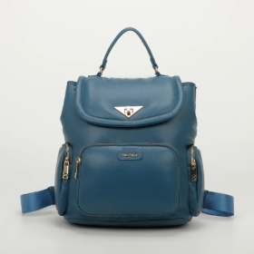 ZAINO PUFF BLU OTTANIO