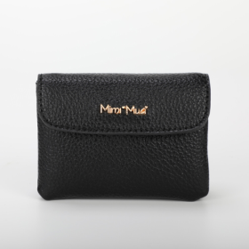 PORTACARTE PICCOLO CON PATTA NERO