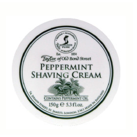 SHAVING CREAM BOWL - CREMA DA BARBA PEPPERMINT 150GR
