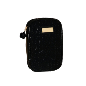 PORTAGIOIE ZIP S TWEED COUTURE NERO