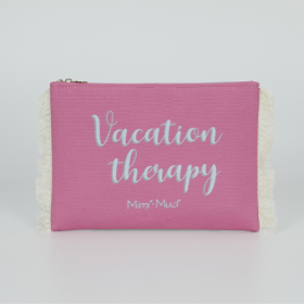 PORTAOGGETTI "VACATION THERAPY" FUXIA