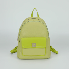 ZAINO CON PATTA LISCIA VERDE SALVIA 