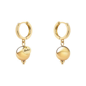 Orecchini cerchietto e boule Ester - Oro