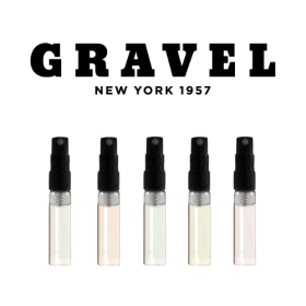 GRAVEL New York - KIT FIALE PROVA - SAMPLES KIT - 5 FIALE X 2ML SPRAY